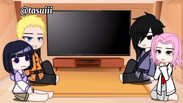 boruto, Himawari parents and Sarada parents react to his children ||Gacha nox|| time skip|| смотреть онлайн