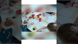 мастер класс для детей 3-4 лет монотипия на пленке «Цветы»