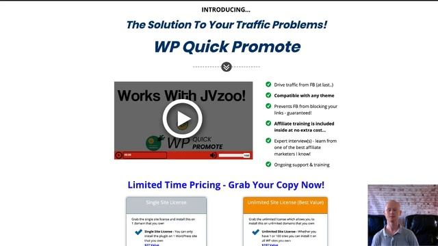 WP Quick Promote Review & Bonuses - Wordpress смотреть онлайн