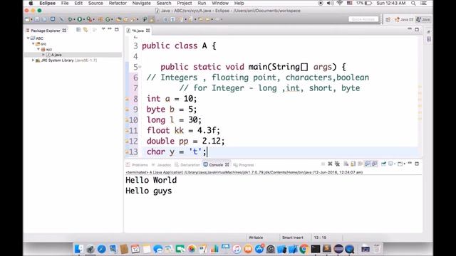 Data Types, Variables And Arrays смотреть онлайн