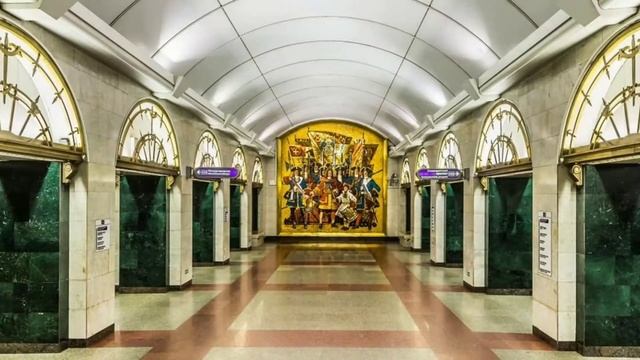 Метро Петербурга - Все станции Фиолетовой Линии? смотреть онлайн