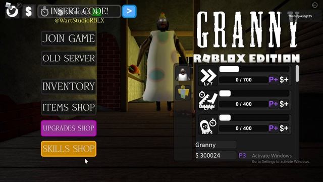 New 300,000$ code - Roblox | Granny Roblox Retro смотреть онлайн