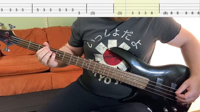 Trash Boat - Strangers (ft. Dan Campbell) (Bass Cover with Tabs) смотреть онлайн