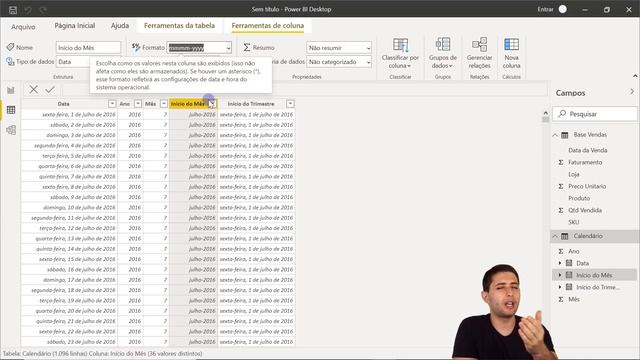 Datas Personalizadas no Power BI - Mês, Bimestre, Semestre смотреть онлайн