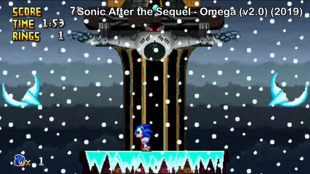 Sonic After the Sequel Original vs Remaster: Moon Mansion Boss смотреть онлайн
