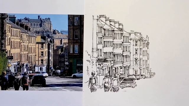 Fast Street Drawing - How to draw Quickly in the Street смотреть онлайн