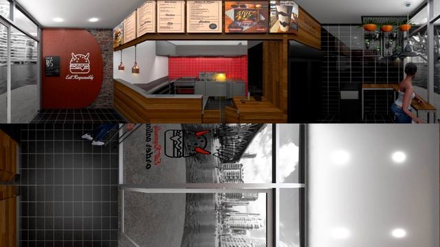 Burger Chain Design Example VR Experience sssttt смотреть онлайн