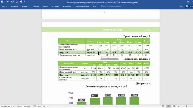 Бизнес-план кафе в Excel за 1.5 часа смотреть онлайн