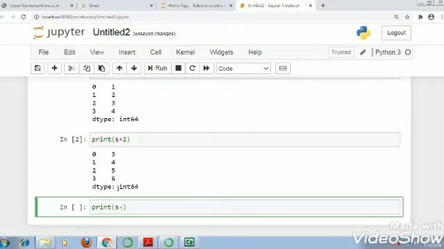Mathematical operations on Series смотреть онлайн