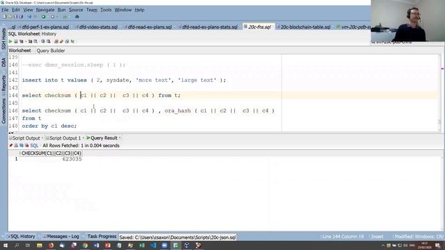 More Great Oracle Database 20c SQL Features смотреть онлайн