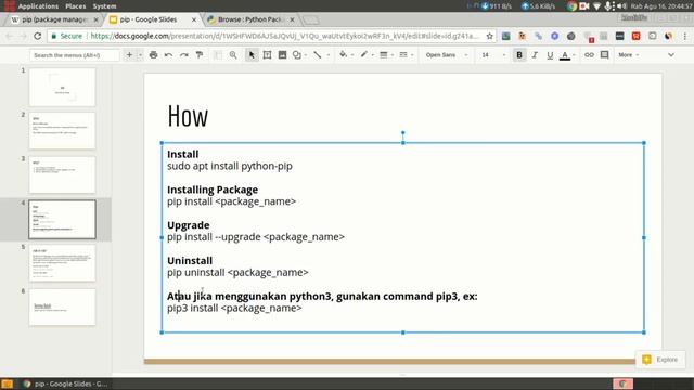 PIP - Python Package Manager смотреть онлайн