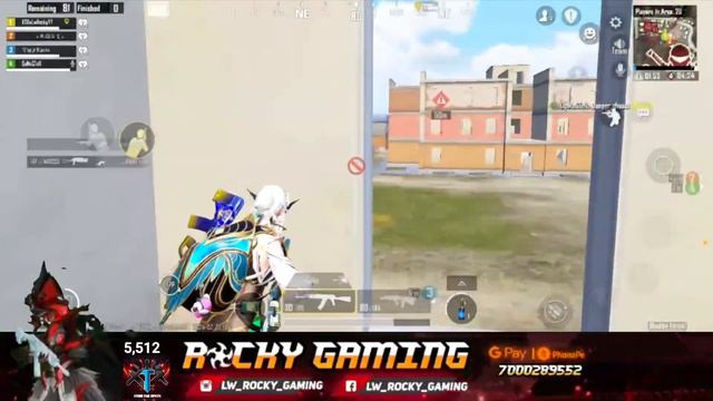 BGMI/PUBG LIVE | LETS DO BOOM BAAM | LwRockyYT