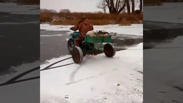 Тест драйв самодельного трицыкла смотреть онлайн