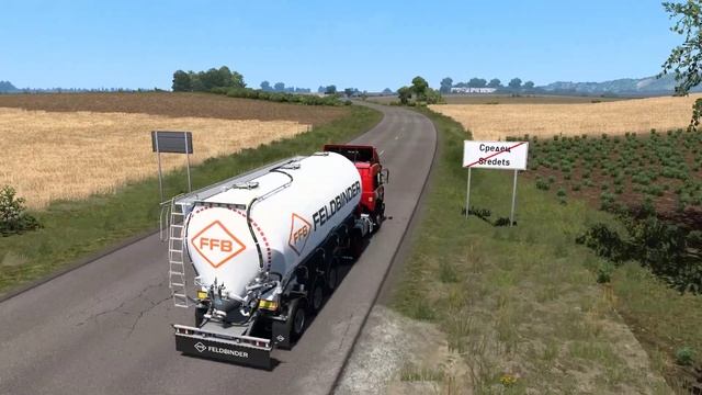 Iveco Turbostar - Feldbinder EUT Silo Trailer | Euro Truck Simulator 2 смотреть онлайн