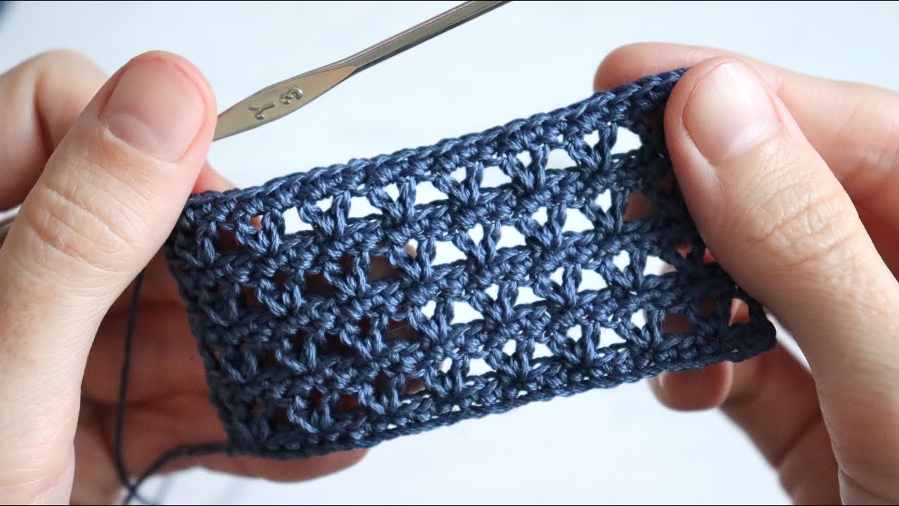 ПРОСТОЙ узор крючком для топа смотреть онлайн