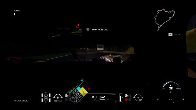 Gran Turismo™SPORT: Audi R18 LMP1 at night @ Nürbürgring 24H || Game sound only смотреть онлайн