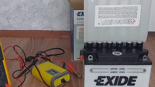 EXIDE кислотный мото аккумулятор  KAWASAKI