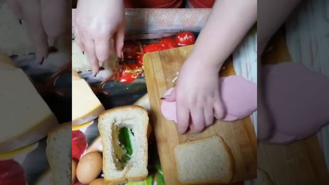 Бутерброды с яйцом смотреть онлайн