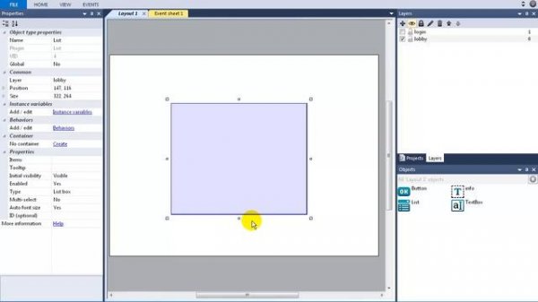 Урок 26 . Construct 2 . Мультиплеер. Делаем лобби, выбор игровой комнаты, хост&пир.
