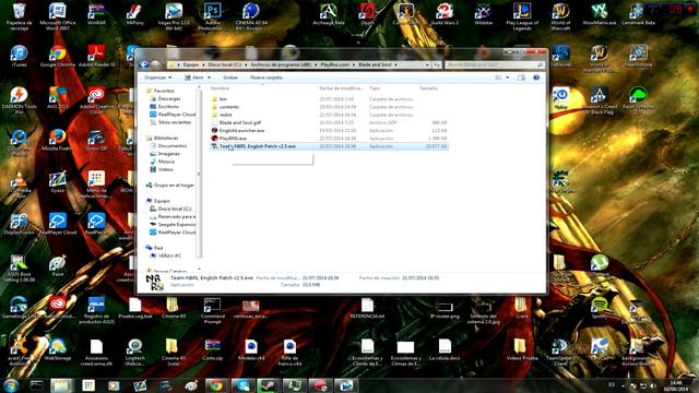 Blade And Soul Tutorial Para Descargarlo + Parche En Inglés (fácil Para Cualquier Usuario)