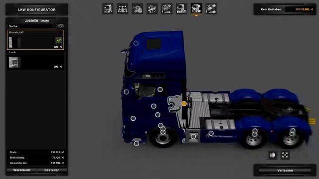 MAN TGX EURO 6 Tuning - Euro Truck Simulator 2 смотреть онлайн