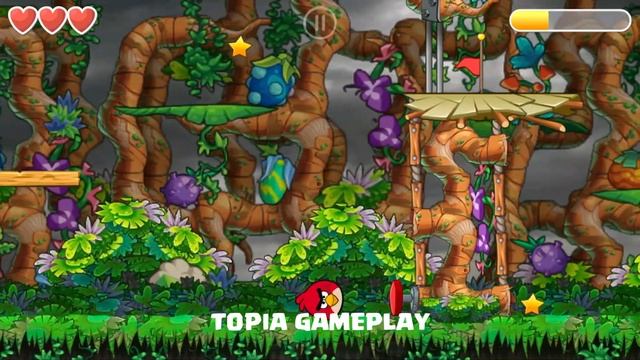 Red Ball 4 - Red Bird Stella Bird vs Bad Piggies Trainer Pig - Angry Birds Animated Red Ball 4 смотреть онлайн