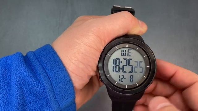 Часы для плавания OHSEN 1805 с Aliexpress. Часы с алиэкспресс мужские спортивные. смотреть онлайн
