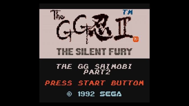 The GG Shinobi II: The Silent Fury (Game Gear) - BGM 02: Level Selection Theme смотреть онлайн