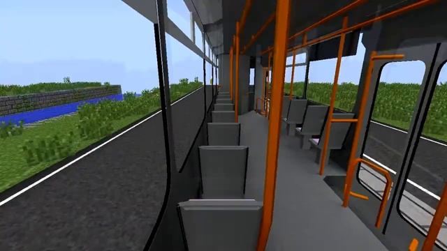 RTM Addon. Tatra tram models in minecraft (KT8, T6A5, T6B5) смотреть онлайн