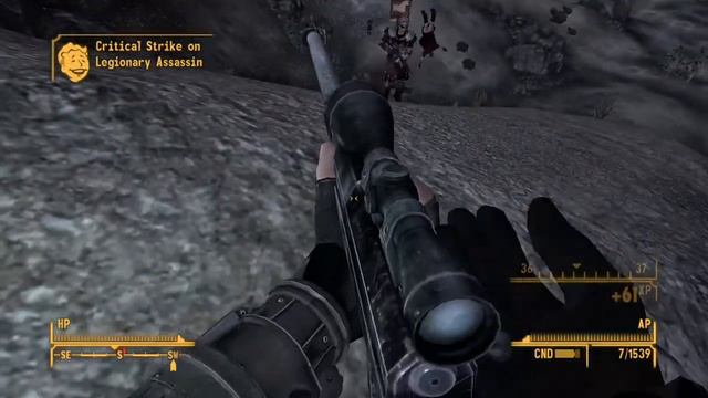Fallout New Vegas: I love the Anti Material Rifle смотреть онлайн