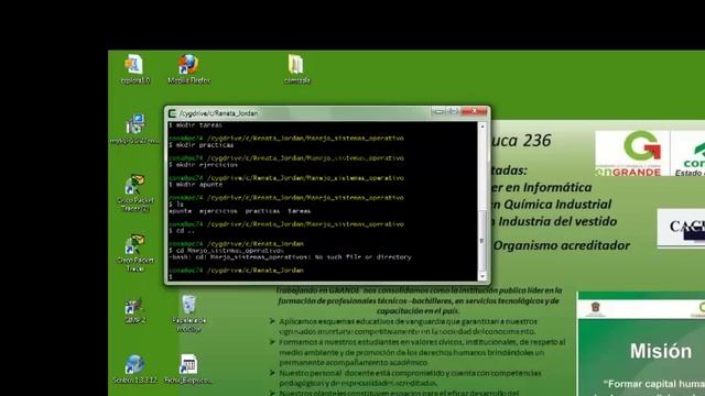COMANDOS EN CYGWIN TERMINAL смотреть онлайн