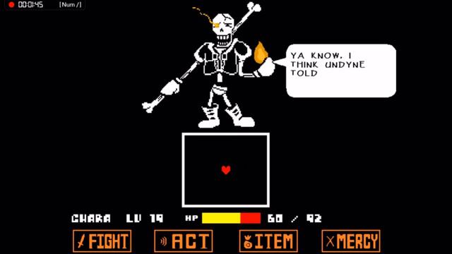 Disbelief / Genocide Papyrus fight -discontinued- смотреть онлайн