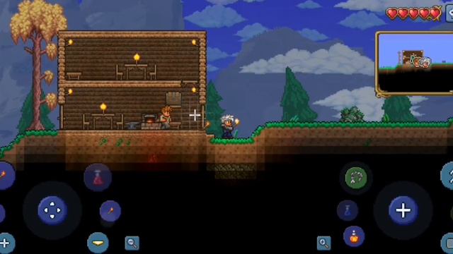 terraria part 1: Base and caves смотреть онлайн
