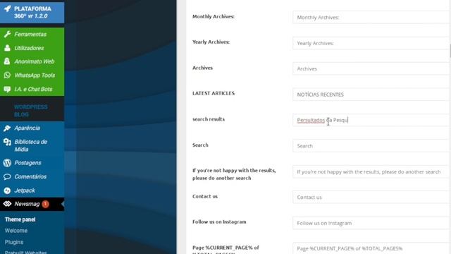 Plataforma WP360° - 02 Visão do Tema para Jornais e Revistas Digitais смотреть онлайн