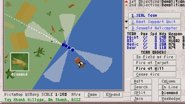 SEAL Team (PC/DOS) 1993, Electronic Arts