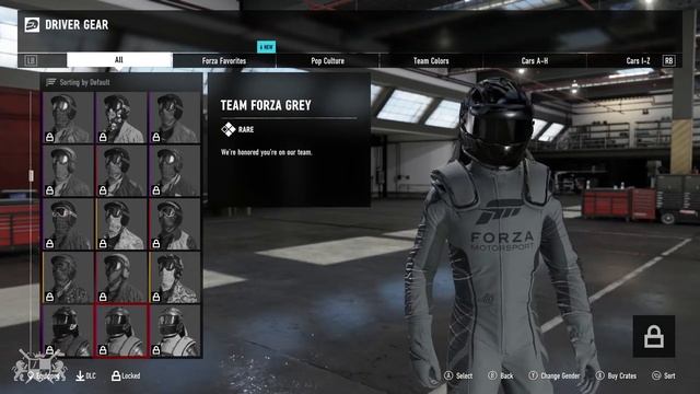 Forza Motorsport 7 | All Driver Gear Showcase смотреть онлайн