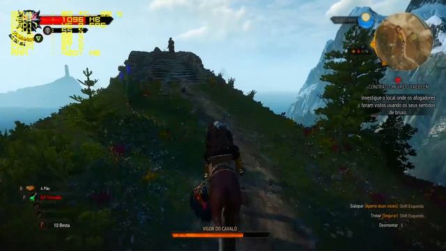 Intel Core i5-4440 + GeForce GTX 750 Ti - The Witcher 3 смотреть онлайн