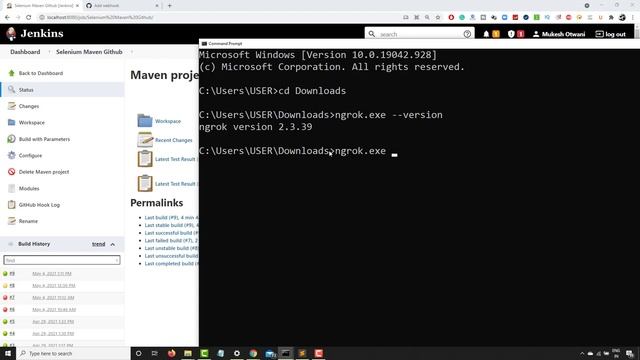 Automatically Trigger Jenkins Jobs Using Github WebHook | Jenkins Integration With Github Webhook смотреть онлайн