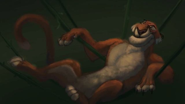 Shere Khan | Jungle Book | Procreate drawing смотреть онлайн