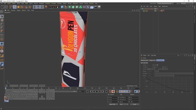 Model/UV Unwrap/Animate/Render 3D Realistic Packaging | Cinema 4D Tutorial смотреть онлайн