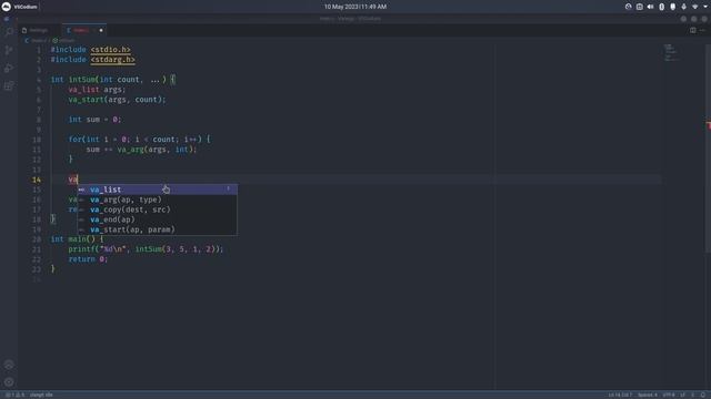 How to Use Variable Arguments in C смотреть онлайн