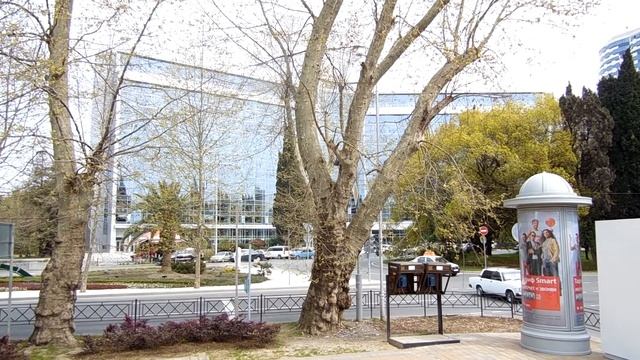 Гостиница "Москва" после новой отделки всего фасада ( г.Сочи). смотреть онлайн