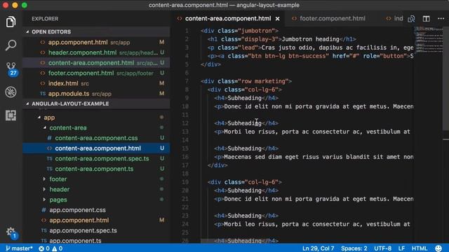 How to Build an Angular application with routing and bootstrap - part 3 смотреть онлайн
