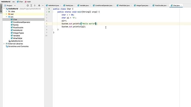 Java для начинающих. Урок 7. Символьный тип данных Char смотреть онлайн