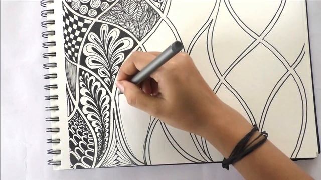 Zentangle Art || Doodle Patterns || Zen-doodle