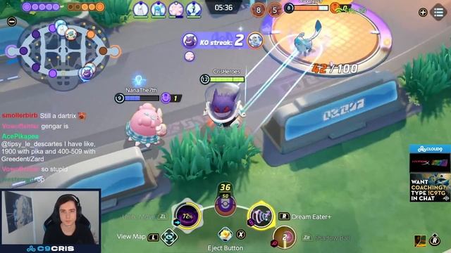 CRAZY 30 KO GAME WITH GENGAR!! SOLOQ MASTER RANK RECORD | Pokemon Unite смотреть онлайн