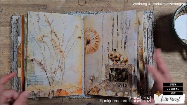 JUNK JOURNAL "DRIED GATHERINGS" FLIP THROUGH - Inpiration für dein herbstliches Journal смотреть онлайн