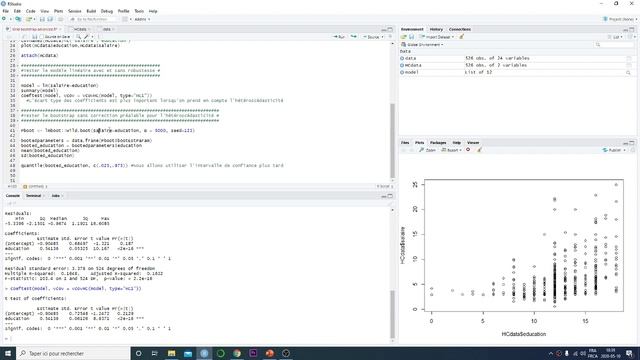 Wild Bootstrap (Rstudio) смотреть онлайн