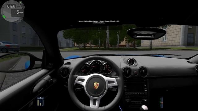 City Car Driving 1.4.1 Porsche Cayman R [G27] смотреть онлайн