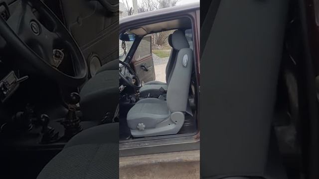 Сиденья Chevrolet в Нива Тайга. смотреть онлайн